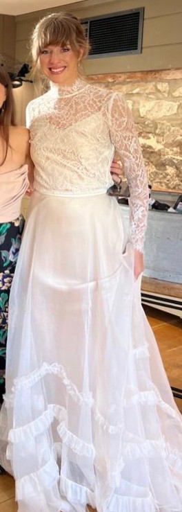 BHLDN, Society James Emilia Tipper Wedding Dress Save 25% - Stillwhite