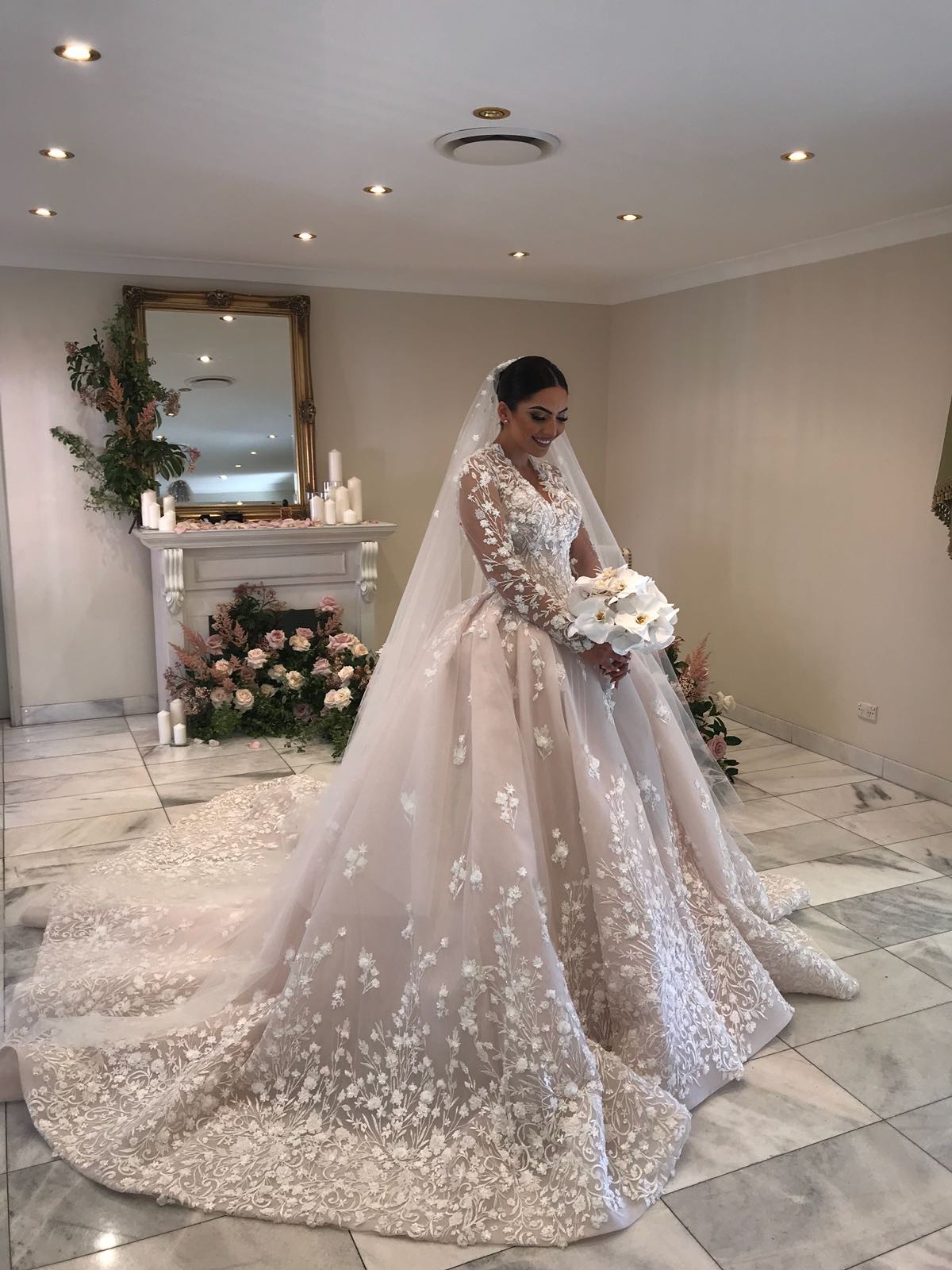 Steven Khalil Custom Made Preloved Wedding Dress Save 58% - Stillwhite
