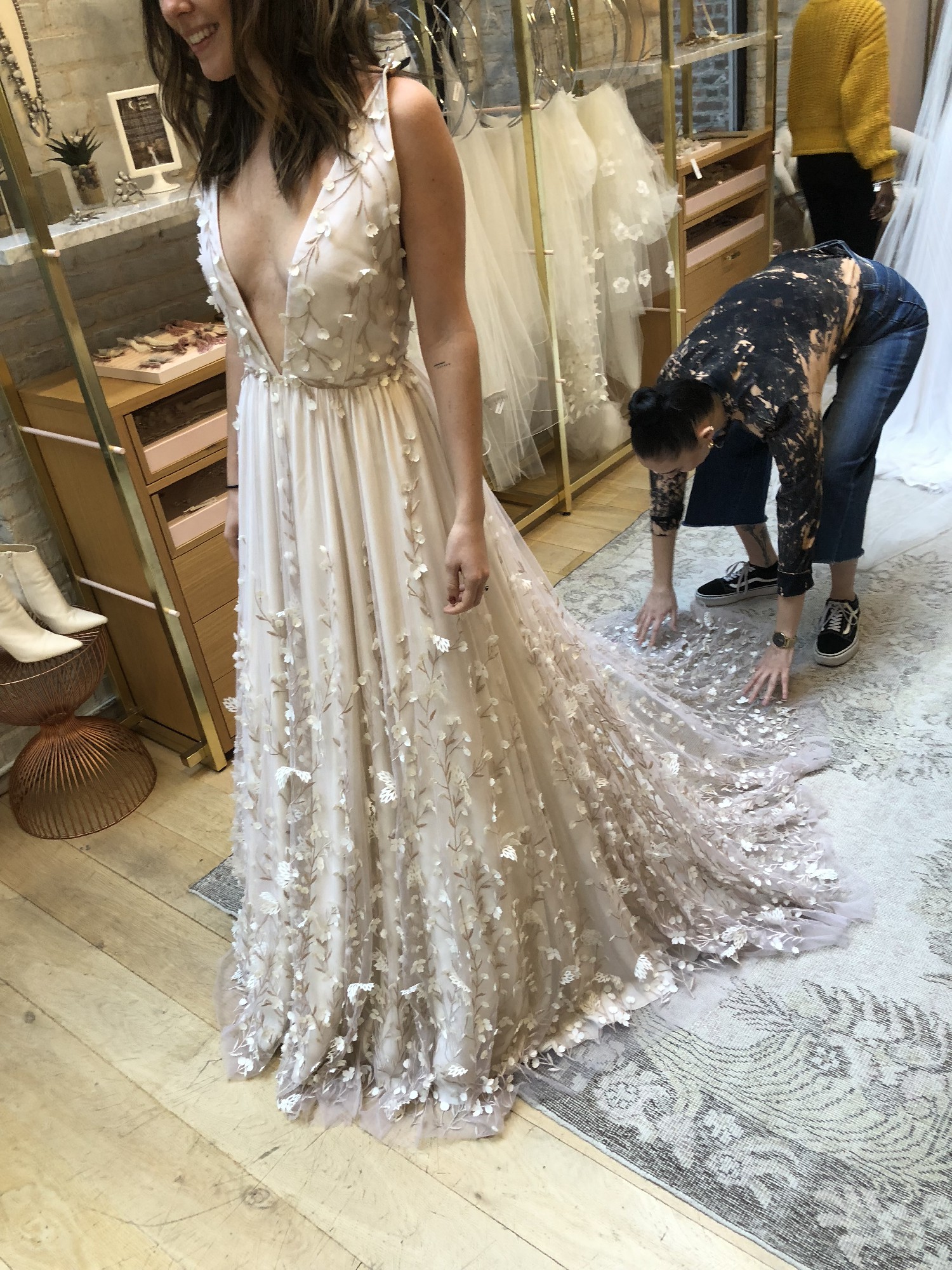 Alexandra Grecco Iris New Wedding Dress Save 28% - Stillwhite