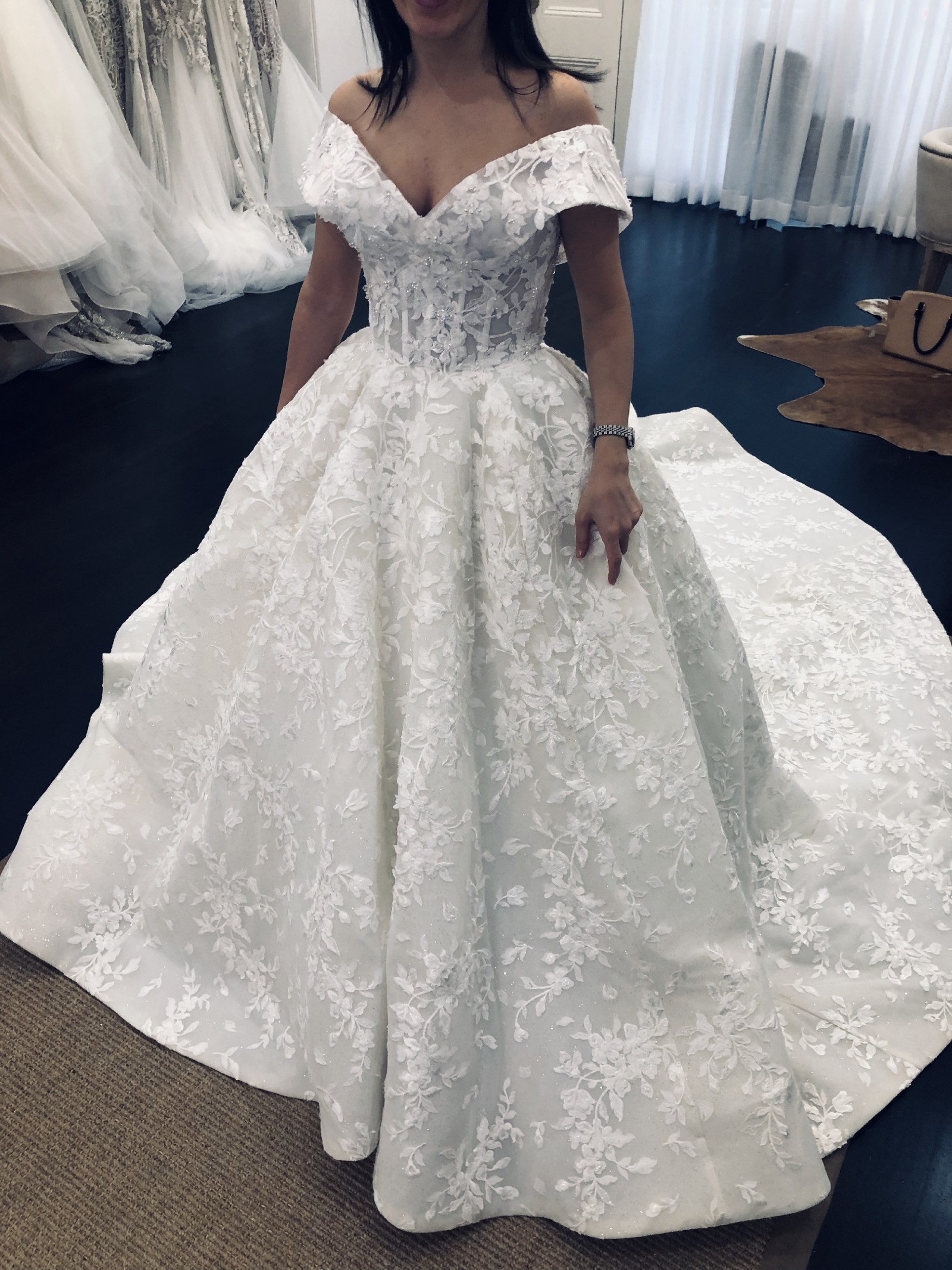 Leah Da Gloria Eden Gown Used Wedding Dress Save 67% - Stillwhite