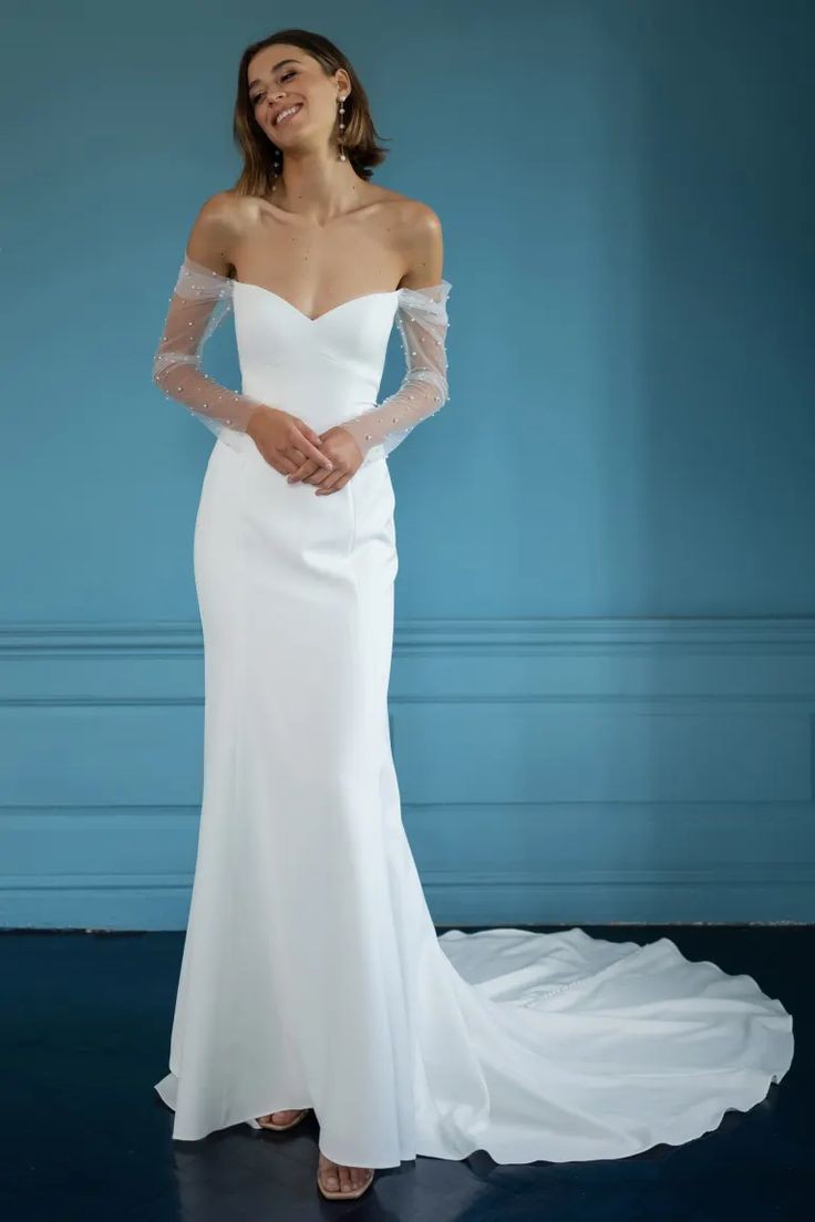 Jenny Yoo, Alexandra without slit Sample Wedding Dress Save 46% - Stillwhite