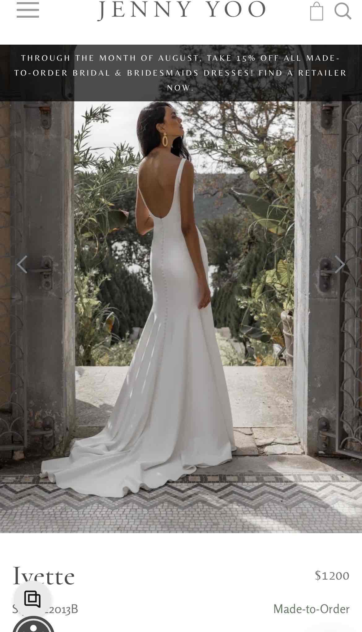 Jenny Yoo Ivette Wedding Dress Save 38% - Stillwhite