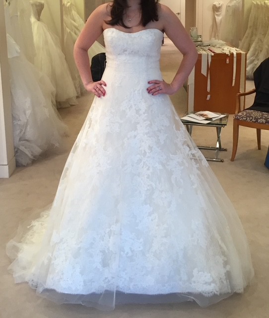 Vera Wang, Esther Wedding Dress Save 88% - Stillwhite