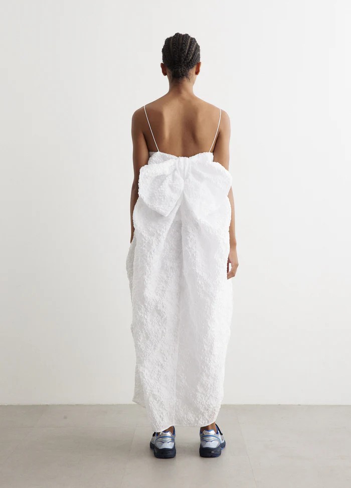 Cecilie Bahnsen, VILMA | DRESS GRASMERE MATELASSÉ WHITE New Cecilie Bahnsen, VILMA | DRESS GRASMERE MATELASSÉ WHITE New