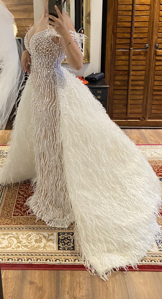 Valdrin Sahiti Used Wedding Dress Save 66 Stillwhite