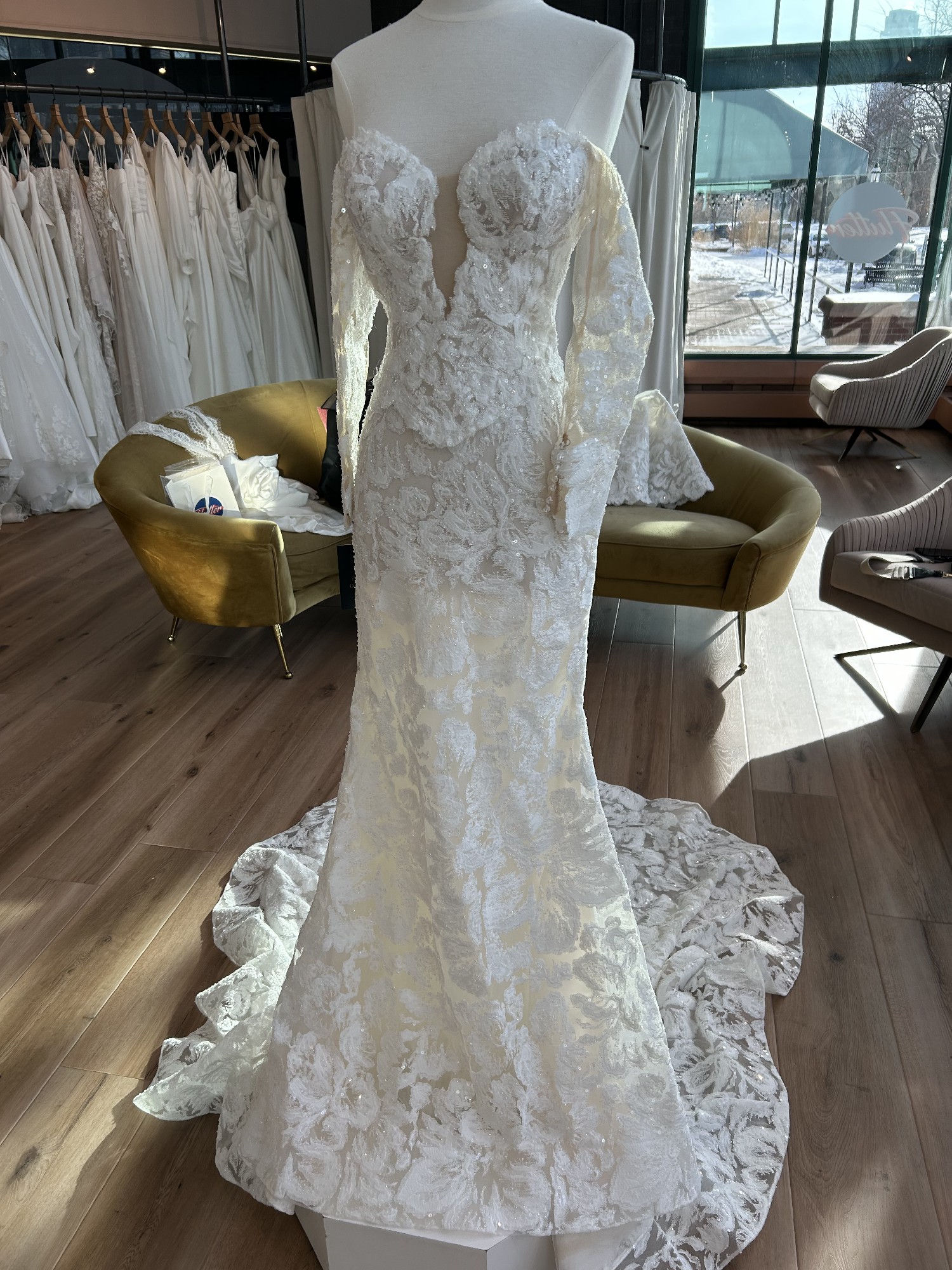 boho chic lace dress Long Bohemian / Hippie White Dress main image 0
