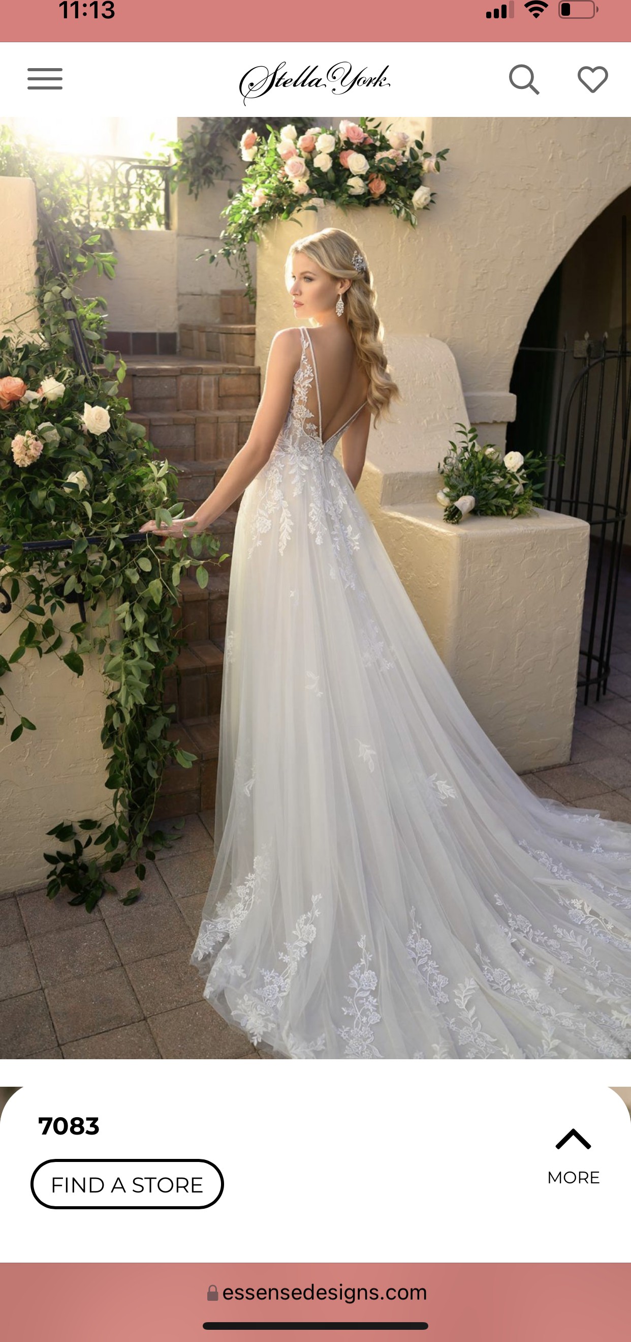 Stella York 7083 Wedding Dress - Stillwhite