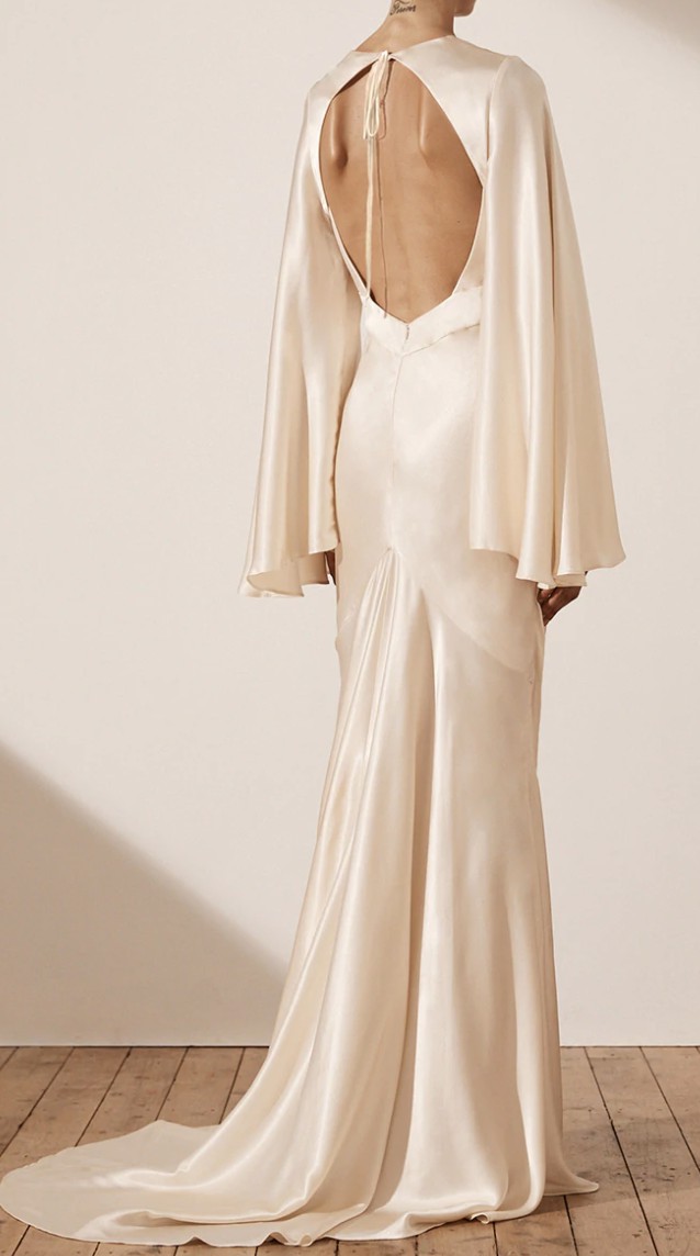 blue dress for baby girl Textured Jersey Backless Maxi Dress in Ivory - 4 main image 0