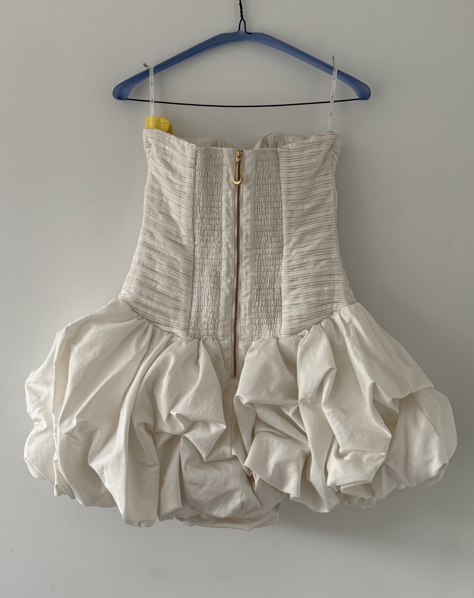 allegra linen mini dress in natural Petal and Pup Women's Allegra Linen Mini Dress