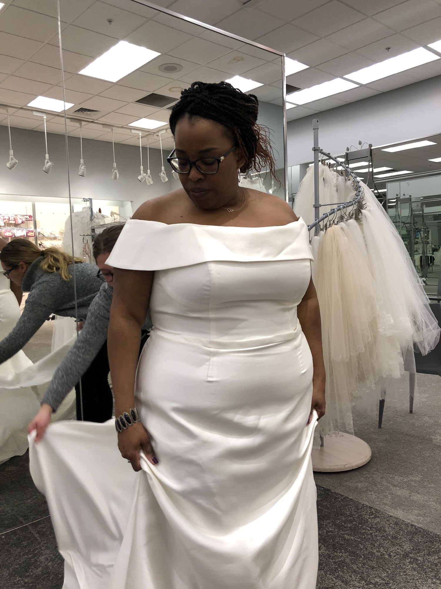 david's bridal mikado