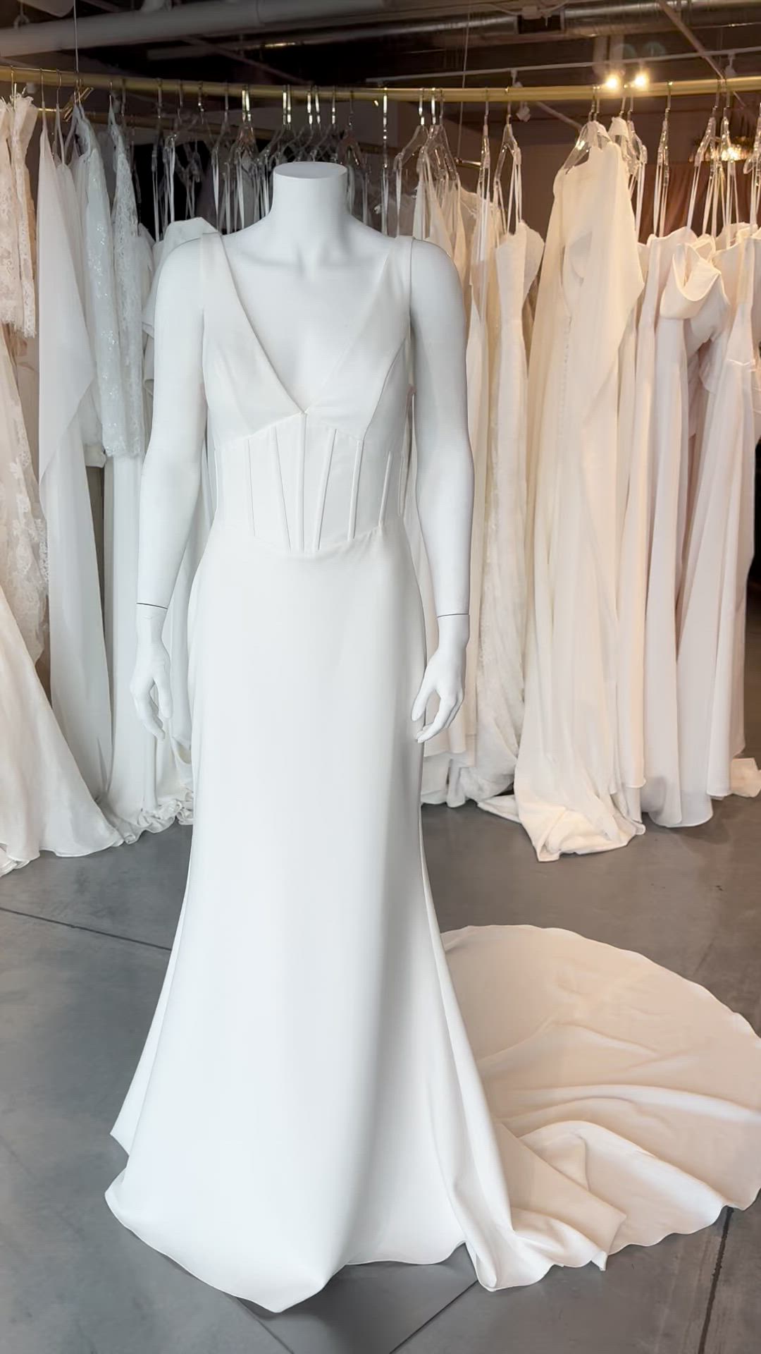 MWL Bridal, Frances Crepe