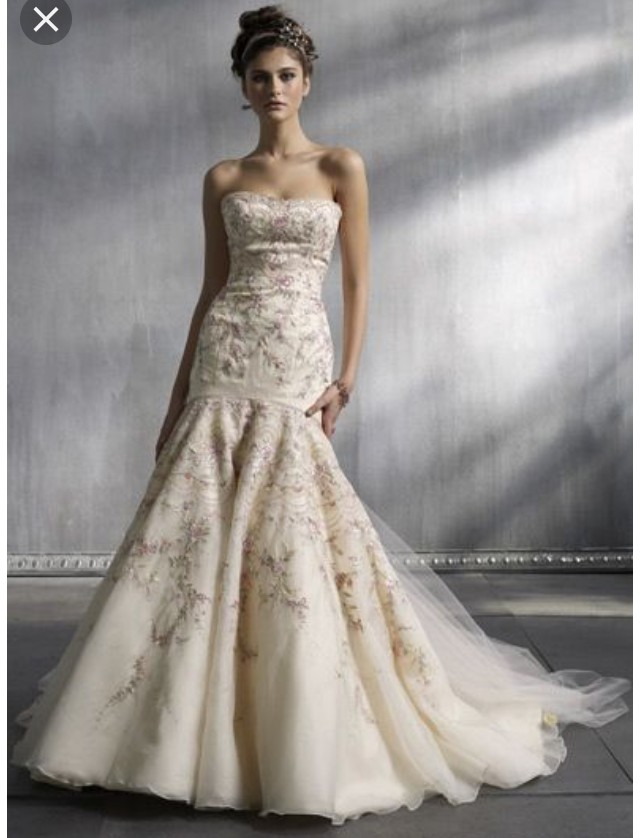 strap lace wedding dress