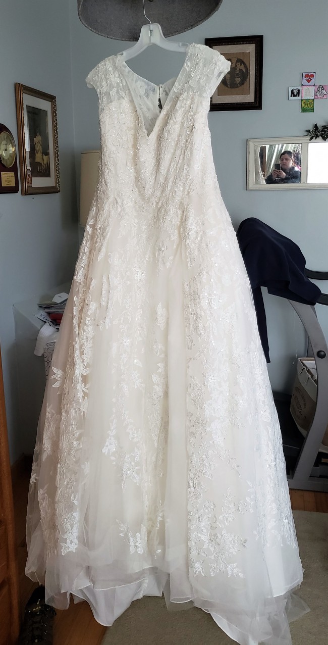 Oleg Cassini 8CWG748 New Wedding Dress Save 59% - Stillwhite
