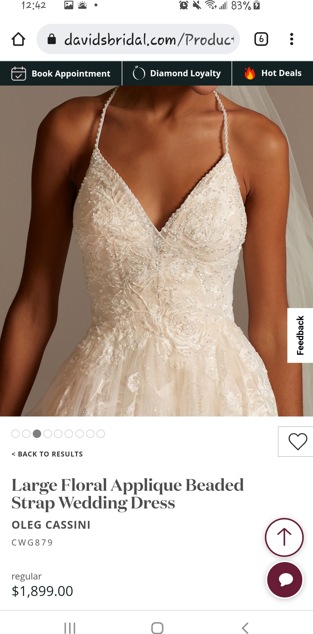 Oleg Cassini CWG879 New Wedding Dress Save 47% - Stillwhite