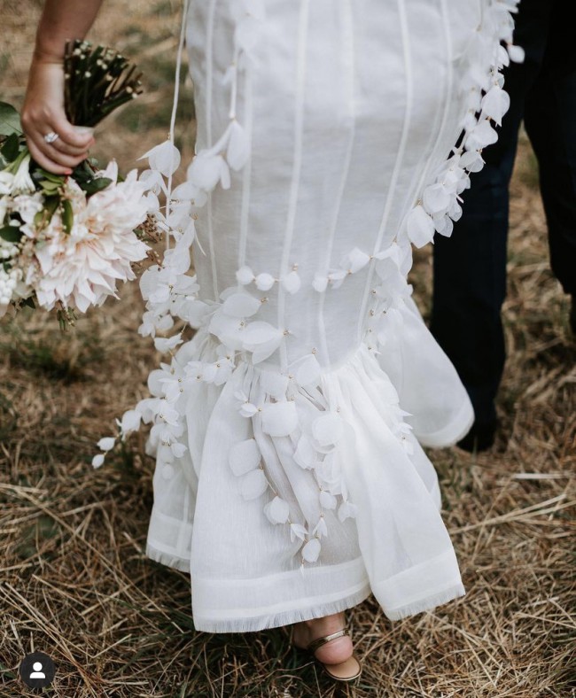 Zimmermann Botanica petal dress size 0 New Wedding Dress Stillwhite