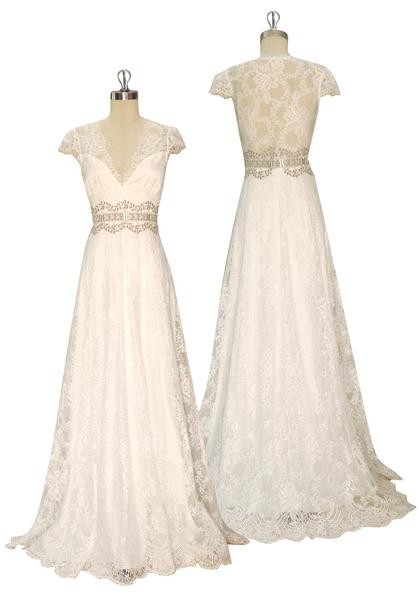 Claire Pettibone Brigitte New Wedding Dress Save 92% - Stillwhite