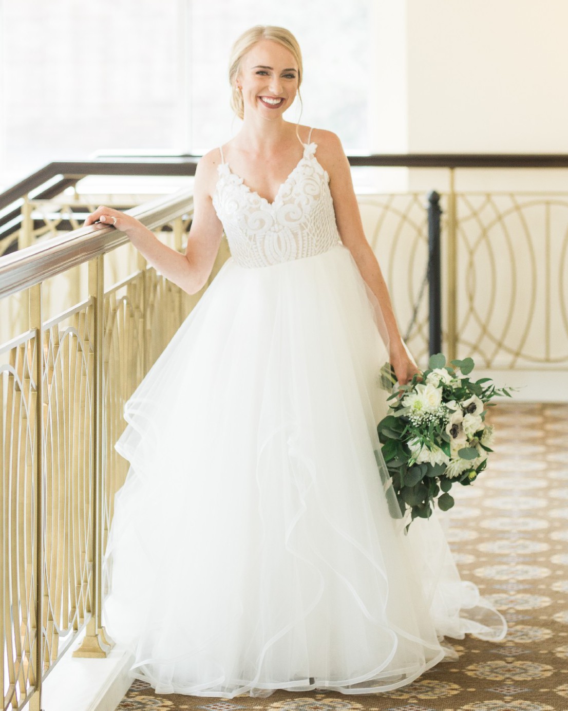 Hayley Paige Pepper Used Wedding Dress Save 8   Stillwhite