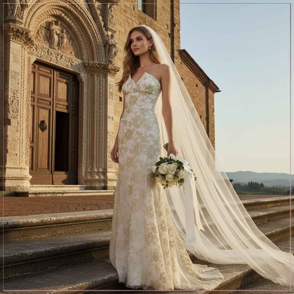 Oscar de la Renta, Goddess New Wedding Dress Save 65% - Stillwhite