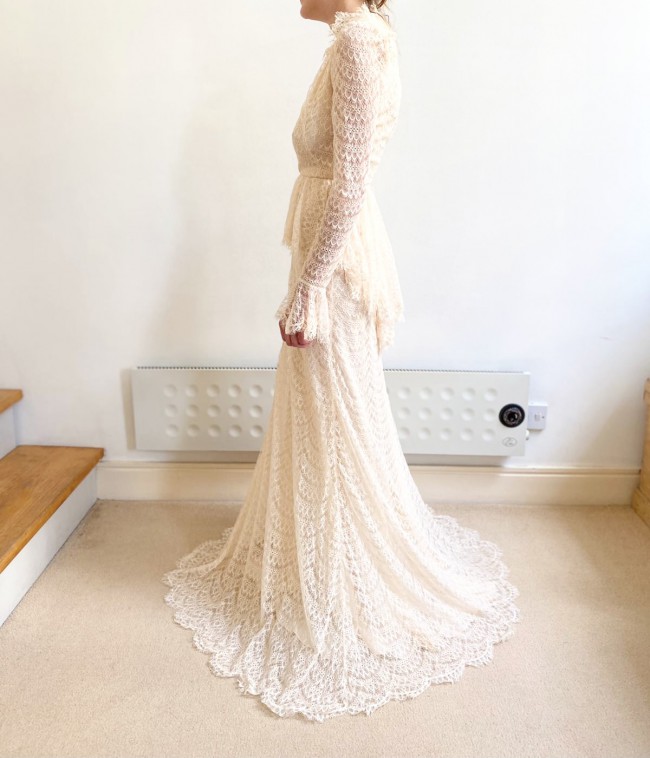 short white lace dress long sleeve White Lace A-Line Scoop Long Sleeves Short Homecoming Dress,Prom Dress –  Simidress