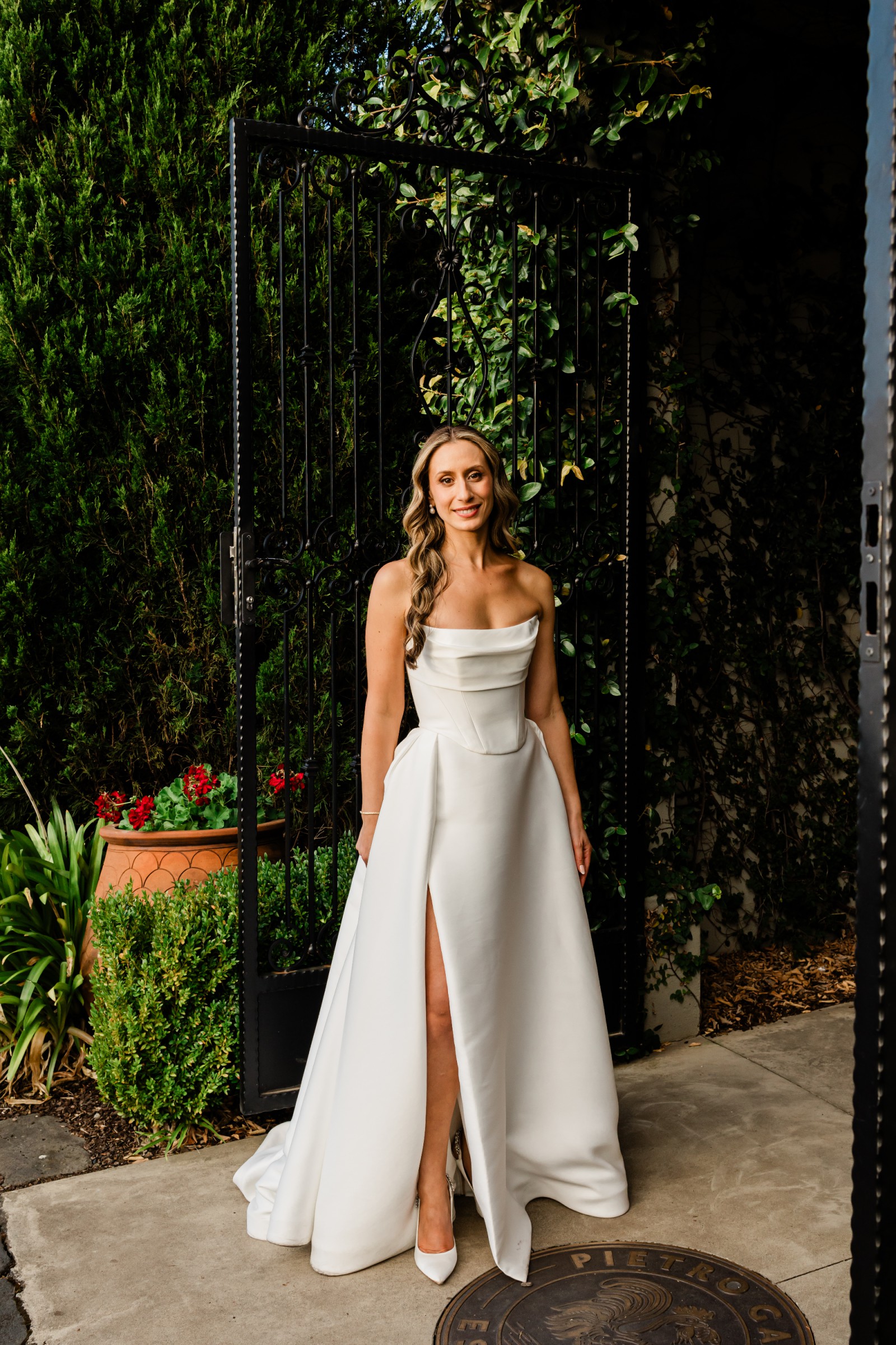 KYHA, Milford Skirt, Kasia Corset, Kasia Mini Skirt Wedding Dress