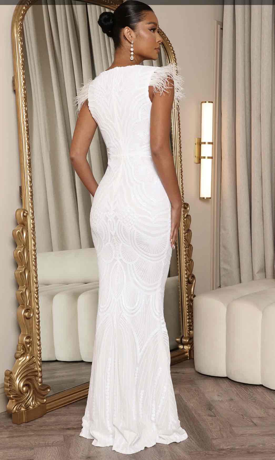 Lazaro Sheath Wedding Dress