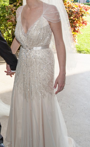 Jenny Packham Spring collection 2012 Used Wedding Dress Save 83% ...