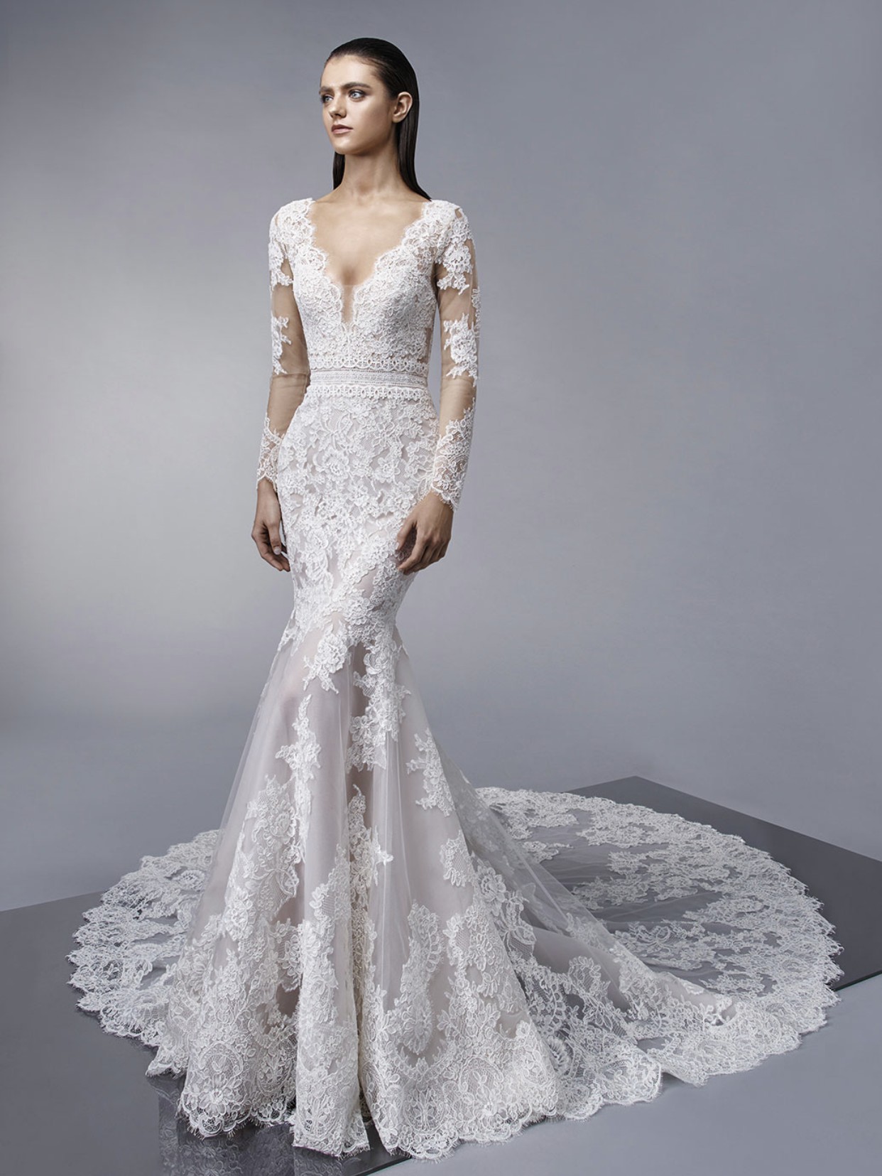 ankara white lace dresses