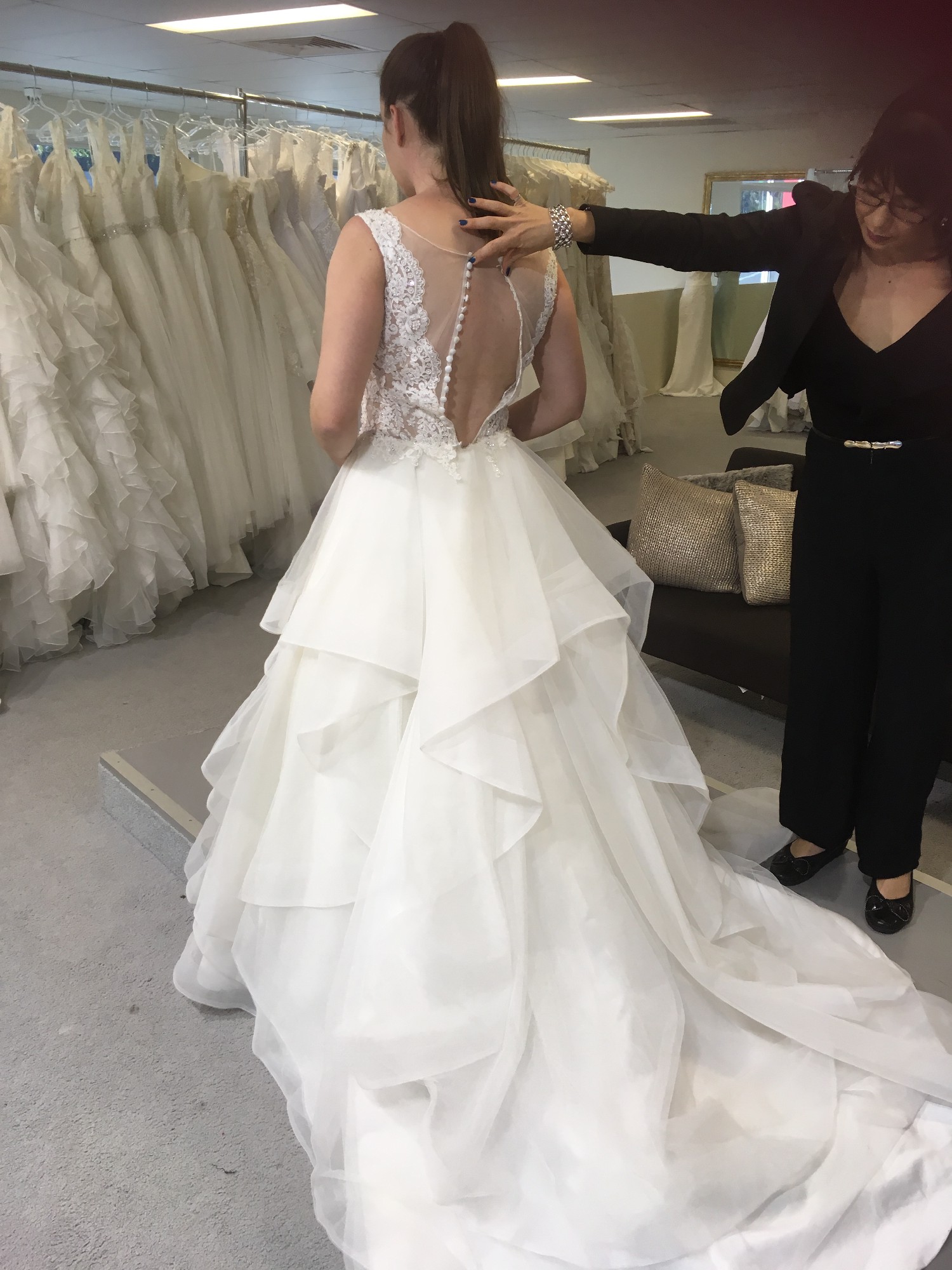 Mia Solano Dior  New Wedding  Dress  on Sale  55 Off Stillwhite