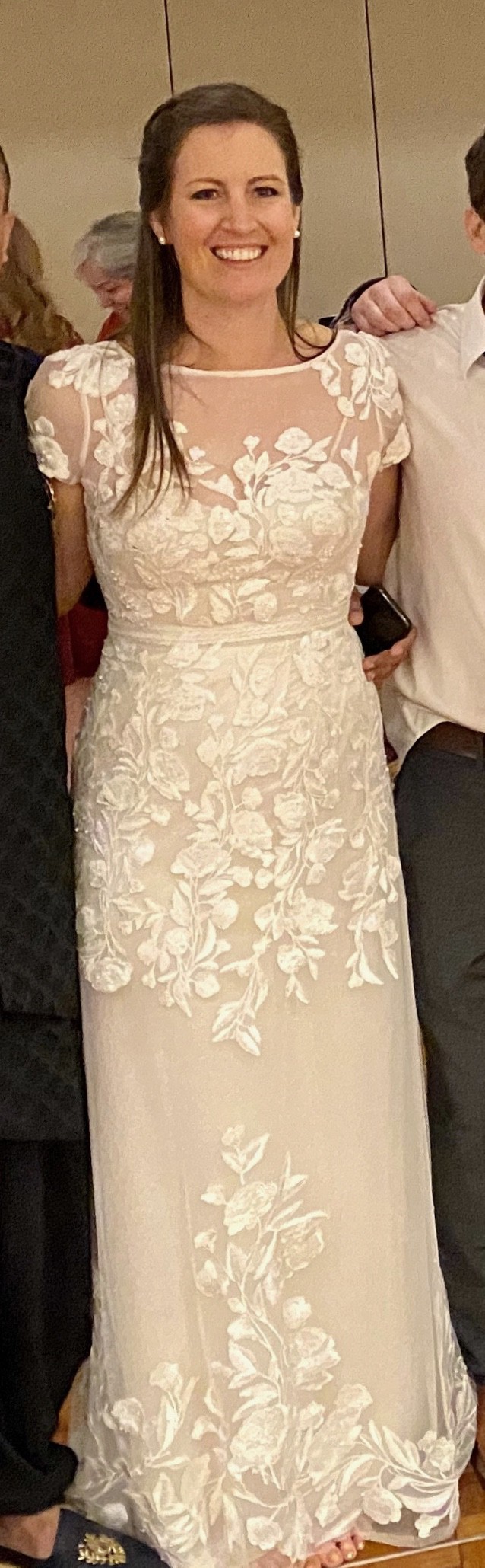 melissa sweet illusion tank wedding dress