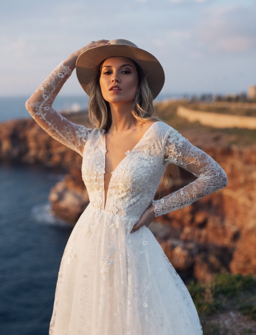 Alex Veil Bridal Custom Made - Estelle New Wedding Dress Save 39% ...