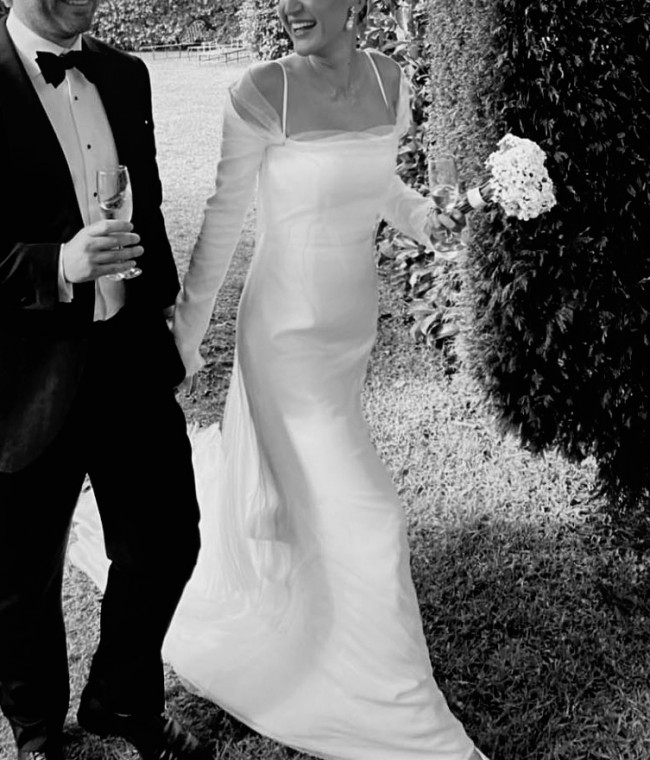 Danielle Frankel Leona Gown Wedding Dress Save 22% - Stillwhite