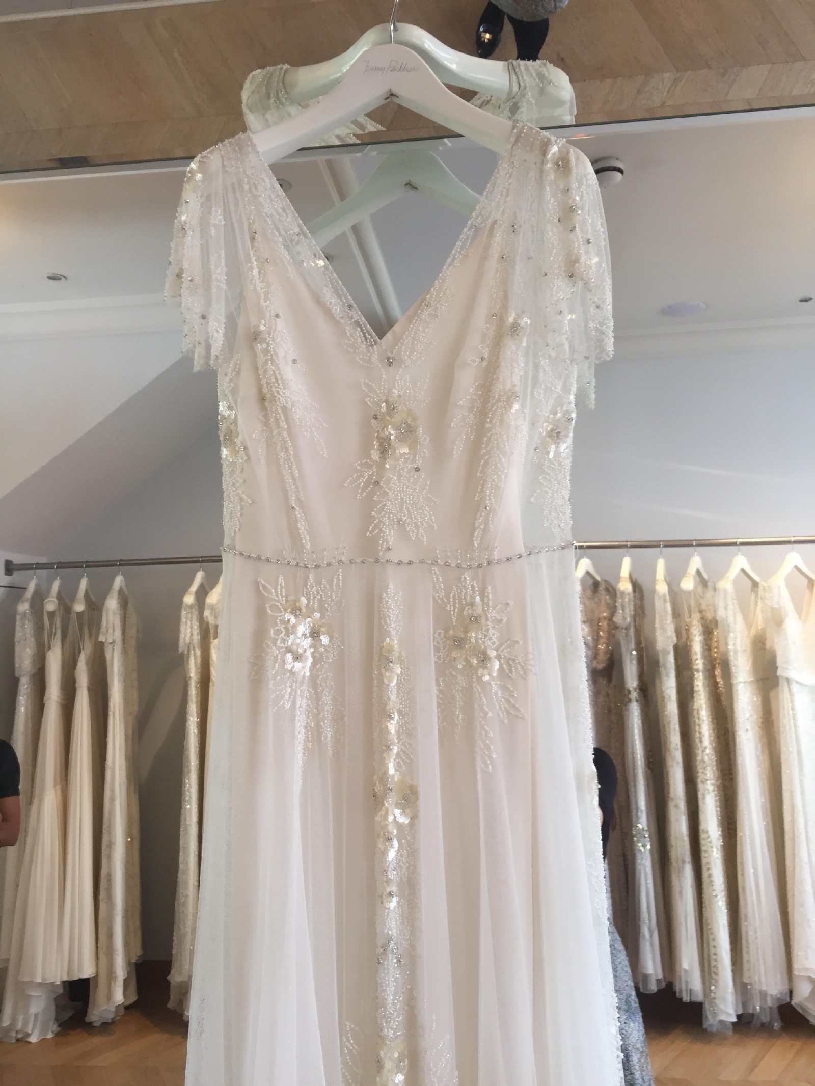 solnedgang Ved Støjende Jenny Packham Marina (Ivory/Ivory) New Wedding Dress Save 47% - Stillwhite