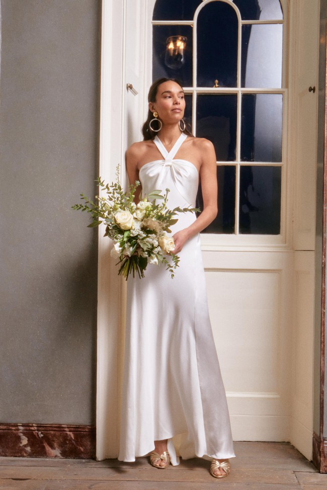 dress evening formal Bridesmay Cocktail Dresses for Women 2024 Wedding Guest Midi with Boho Wedding Dresses Near SIZE:ML Damen Abendkleid