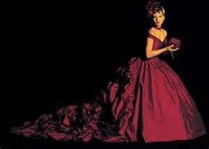 ian stuart red wedding dress Ian Stuart Wedding Dresses - Ball Gown - 65000~1