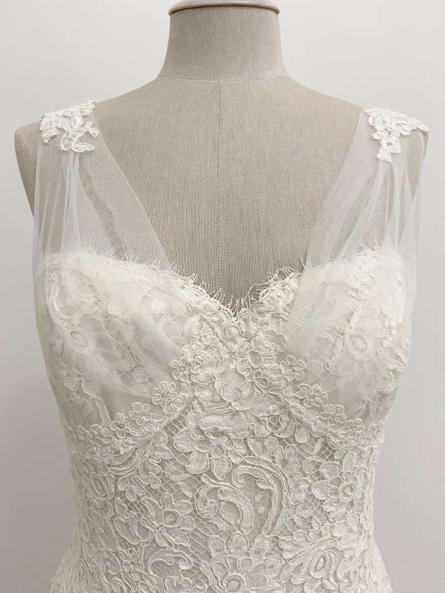 Oscar de la Renta New Style 44N41 Sample Wedding Dress Save 73% ...