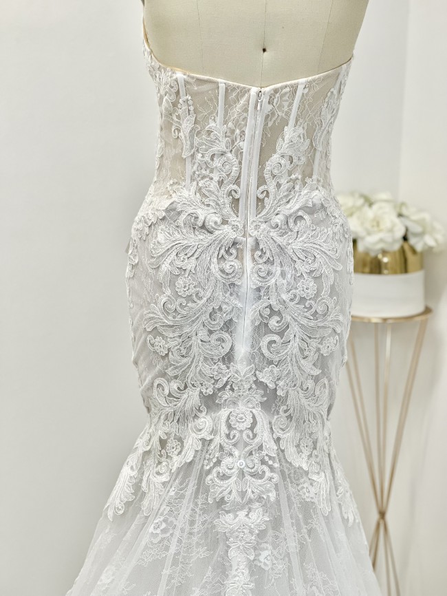 Indulge in Ethereal Romance with Cinderella Divine's CD977W Wedding Dress