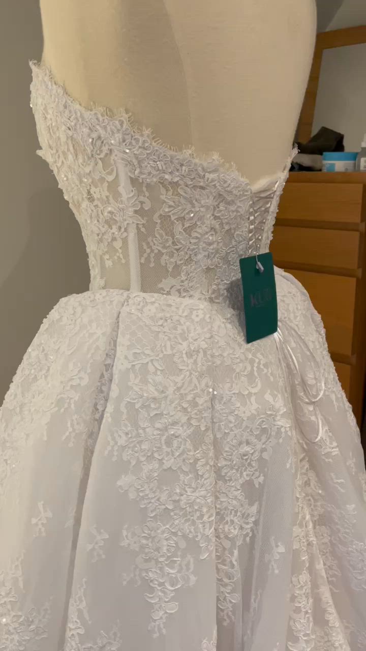 Custom Gown, Custom made in the style of the Tyler dress by Mar