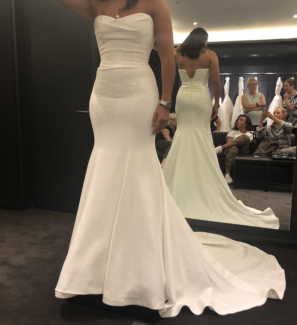 ベルギー製 ＊VERA WANG BRIDE＊ ヴェラウォン ウェディングドレス US4