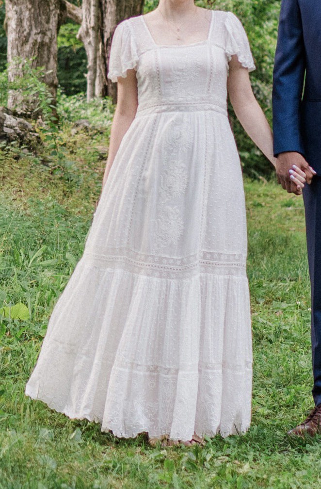 Love Shack Fancy Norma Midi Dress Wedding Dress Save 54% - Stillwhite