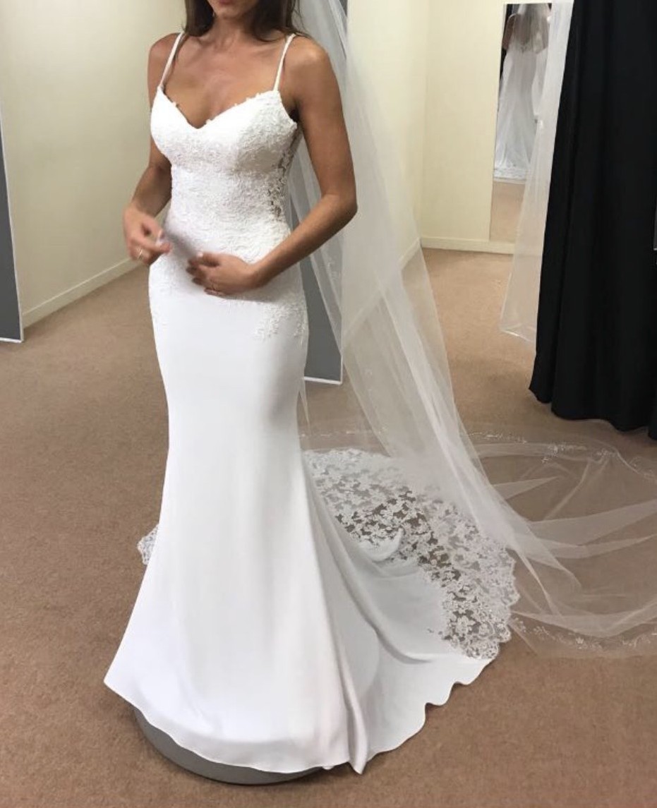 Wed2b New Wedding Dress Save 50% - Stillwhite