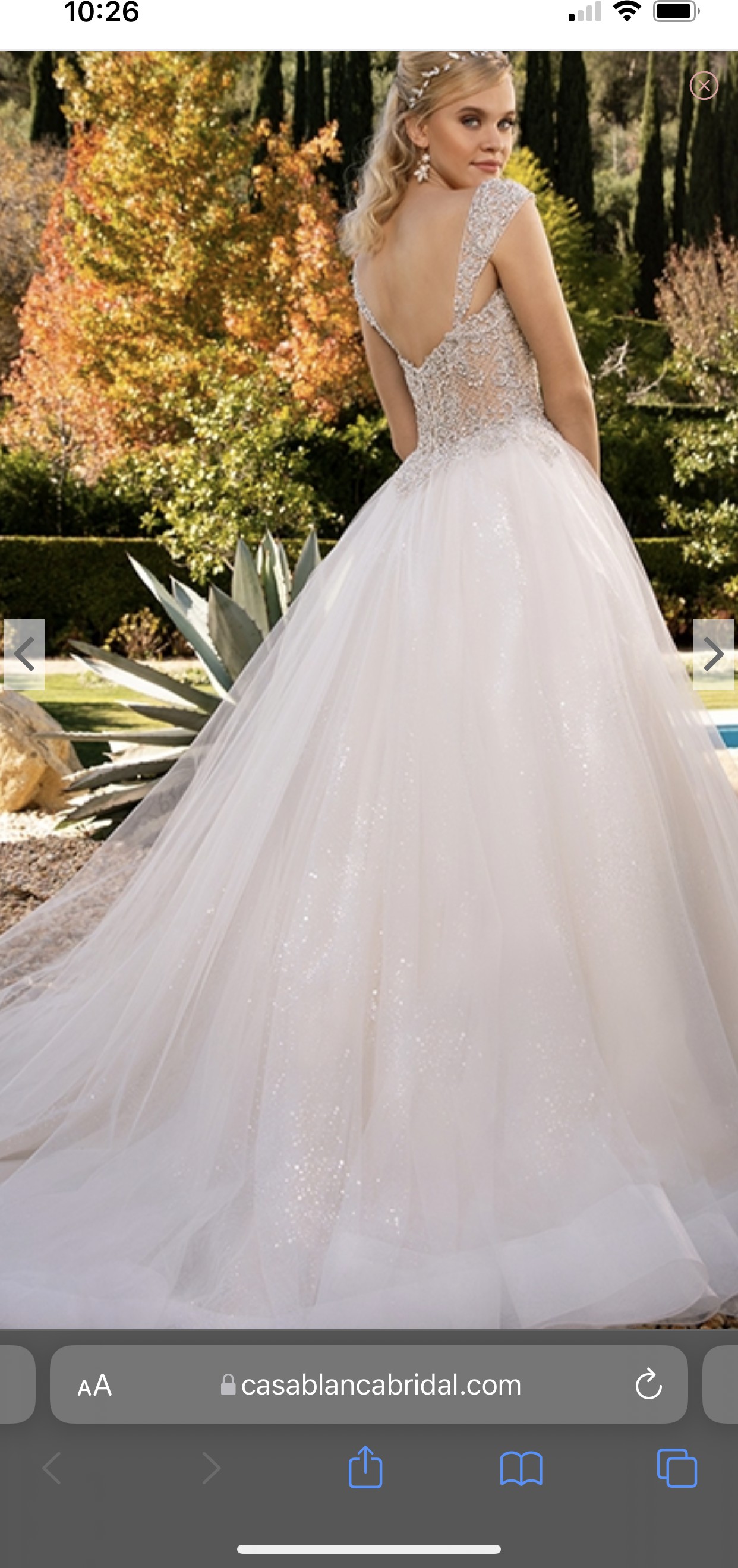Casablanca Bridal New Wedding Dress Stillwhite 3496