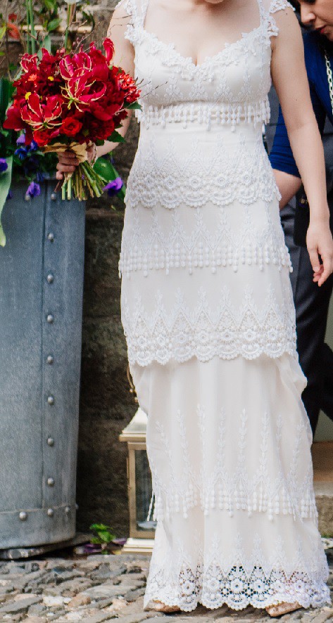 Claire Pettibone, Kristene Wedding Dress Save 78% - Stillwhite