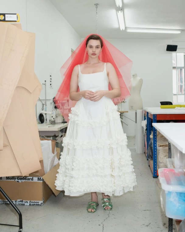 Molly Goddard, Saturnia Wedding Dress Save 38% - Stillwhite