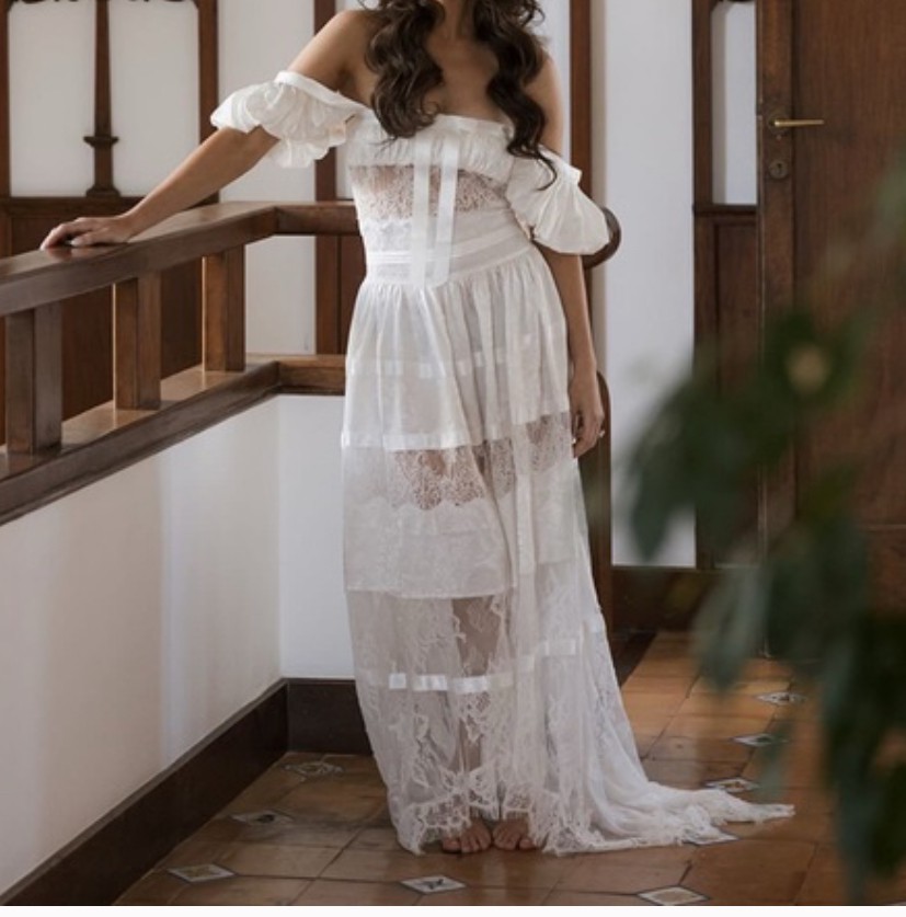 For Love & Lemons, Annabelle Lace Gown Wedding Dress Save 54% - Stillwhite For Love & Lemons, Annabelle Lace Gown Wedding Dress Save 54% - Stillwhite