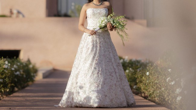 Phillipa Lepley Couture Wedding Dress - Vienna Pale Dress