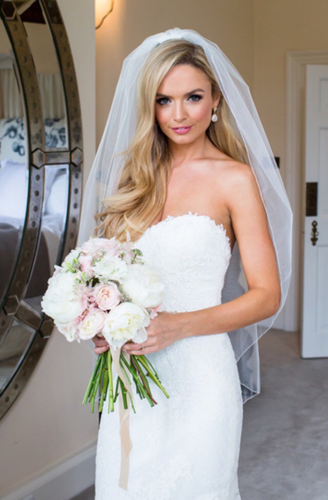 pronovias princia veil