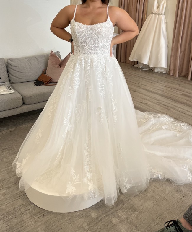 Essense of Australia Maggie-D3386 New Wedding Dress Save 26% - Stillwhite