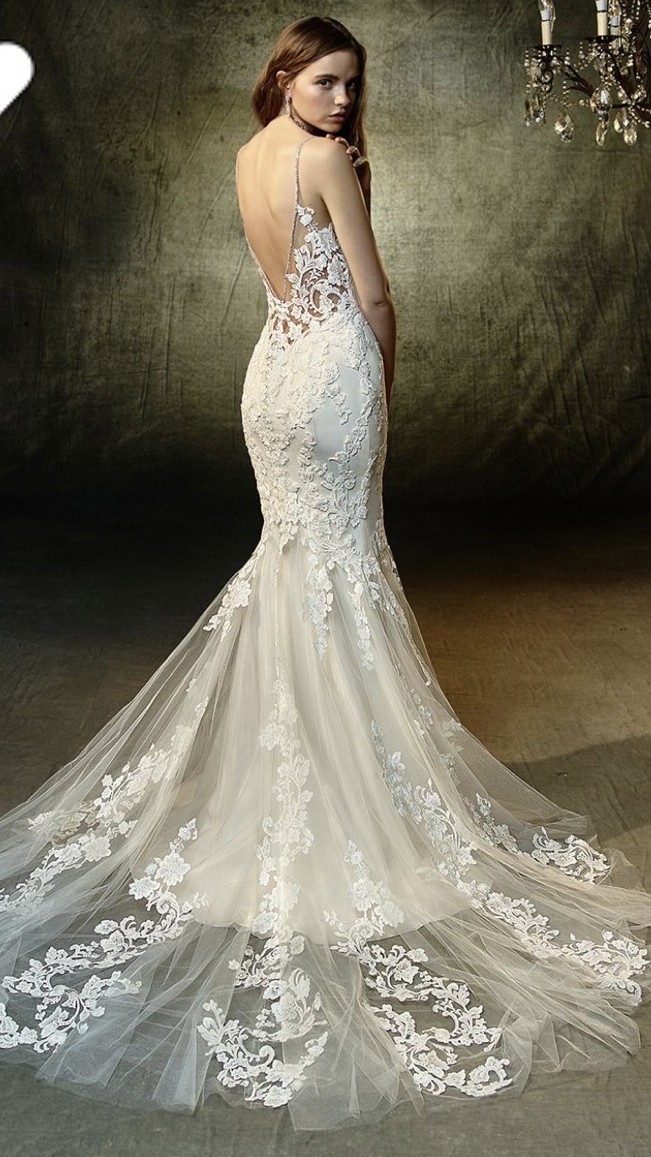 Blue By Enzoani, Lilac New Wedding Dress Save 20% - Stillwhite