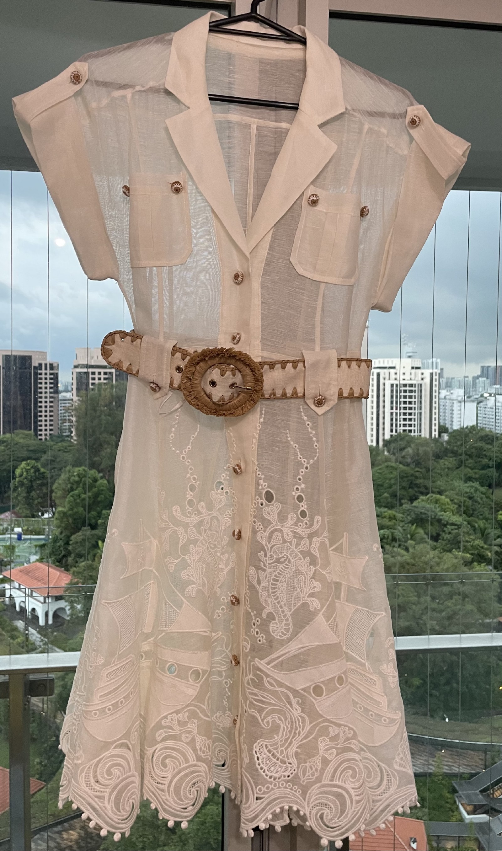 Zimmermann, Postcard Belted Mini Dress Wedding Dress Save 75% - Stillwhite Zimmermann, Postcard Belted Mini Dress Wedding Dress Save 75% - Stillwhite