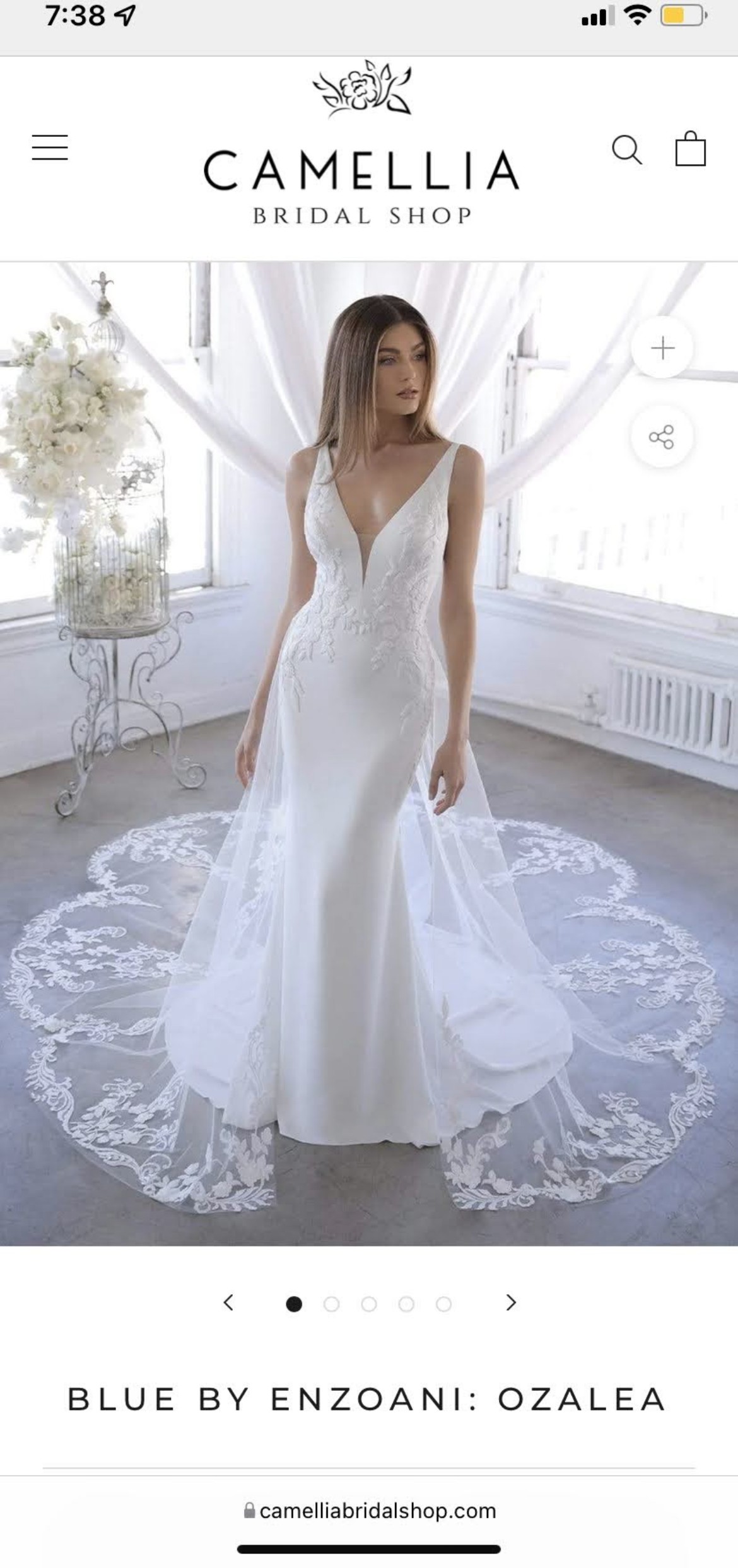 Blue By Enzoani Ozalea Wedding Dress Save 53 Stillwhite